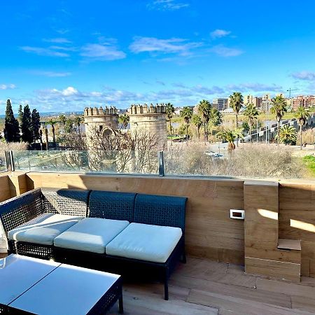 בדאחוז Alojamientos Puerta Palma Con Vistas Y Parking מראה חיצוני תמונה